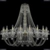 1406/20/460/h-115/Ni Хрустальная подвесная люстра Bohemia Ivele Crystal