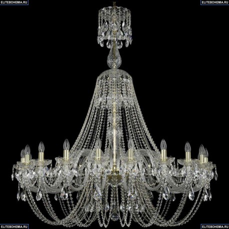 1406/20/460/XL-146/G Хрустальная подвесная люстра Bohemia Ivele Crystal