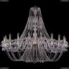 1406/20/530/G Хрустальная подвесная люстра Bohemia Ivele Crystal