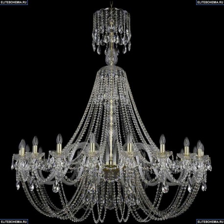 1406/20/530/XL-160/G Хрустальная подвесная люстра Bohemia Ivele Crystal
