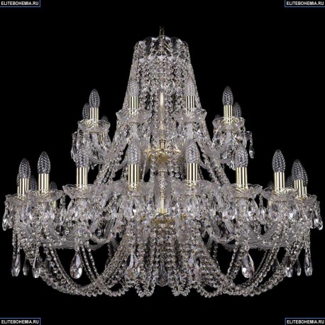 1406/20+10/360/2d/G Хрустальная подвесная люстра Bohemia Ivele Crystal