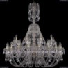 1406/20+10/400/XL-129/G Хрустальная подвесная люстра Bohemia Ivele Crystal