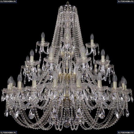 1406/20+10+5/400/3d/G Хрустальная подвесная люстра Bohemia Ivele Crystal