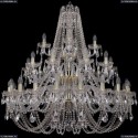 1406/20+10+5/400/3d/G Хрустальная подвесная люстра Bohemia Ivele Crystal