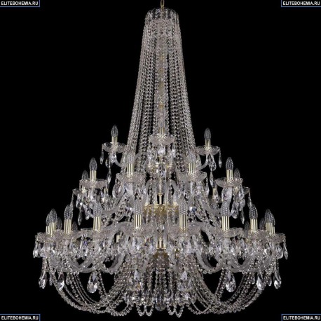 1406/20+10+5/400/h-157/3d/G Хрустальная подвесная люстра Bohemia Ivele Crystal