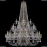 1406/20+10+5/400/h-157/3d/G Хрустальная подвесная люстра Bohemia Ivele Crystal