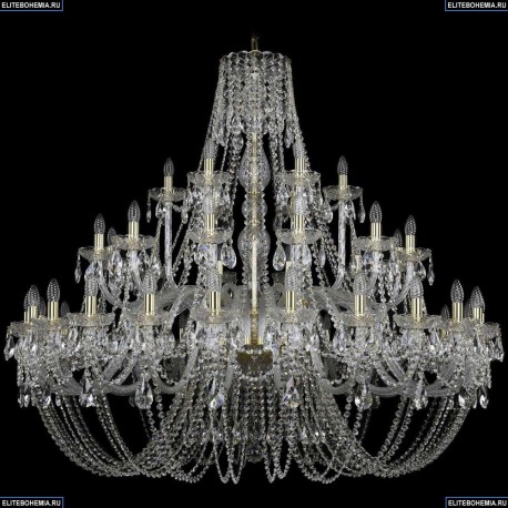 1406/20+10+5/530/G Хрустальная подвесная люстра Bohemia Ivele Crystal