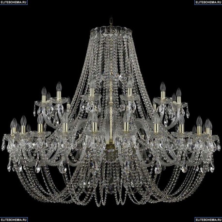1406/24+12/530/G Хрустальная подвесная люстра Bohemia Ivele Crystal