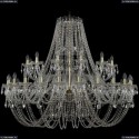 1406/24+12/530/G Хрустальная подвесная люстра Bohemia Ivele Crystal