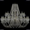 1406/24+12/530/G Хрустальная подвесная люстра Bohemia Ivele Crystal