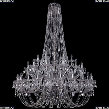 1406/24+12+6/460/h-177/2d/Ni Хрустальная подвесная люстра Bohemia Ivele Crystal