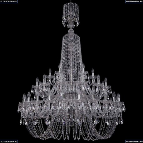 1406/24+12+6/460/XL-177/2d/Ni Хрустальная подвесная люстра Bohemia Ivele Crystal