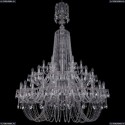 1406/24+12+6/460/XL-177/2d/Ni Хрустальная подвесная люстра Bohemia Ivele Crystal