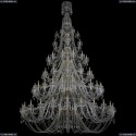 1406/24+24+12+12+6+6/900/XL-370/6d/G Хрустальная подвесная люстра Bohemia Ivele Crystal