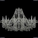 1409/12/360/Ni Хрустальная подвесная люстра Bohemia Ivele Crystal