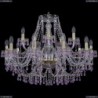 1410/10+5/300/G/V7010 Хрустальная подвесная люстра Bohemia Ivele Crystal