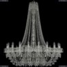 1410/20/400/h-130/Ni/V0300 Хрустальная подвесная люстра Bohemia Ivele Crystal