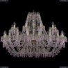 1410/20+10/400/G/V7010 Хрустальная подвесная люстра Bohemia Ivele Crystal