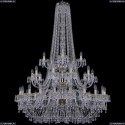 1410/20+10+5/400/h-158/3d/G/V0300 Хрустальная подвесная люстра Bohemia Ivele Crystal