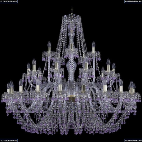 1410/20+10+5/460/G/V7010 Хрустальная подвесная люстра Bohemia Ivele Crystal
