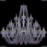 1410/20+10+5/460/G/V7010 Хрустальная подвесная люстра Bohemia Ivele Crystal