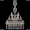 1413/16+8+4/300/XL-134/3d/G Хрустальная подвесная люстра Bohemia Ivele Crystal