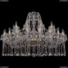 1413/20+10/460/G Хрустальная подвесная люстра Bohemia Ivele Crystal