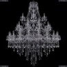 1415/20+10+5/460/3d/Ni Хрустальная подвесная люстра Bohemia Ivele Crystal