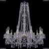 1403/10/240/h-76/G Хрустальная подвесная люстра Bohemia Ivele Crystal