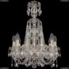 1406/10/141/XL-58/G Хрустальная подвесная люстра Bohemia Ivele Crystal