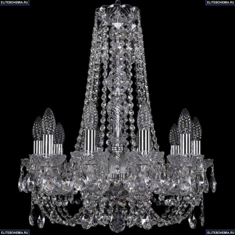 1406/10/160/h-58/Ni Хрустальная подвесная люстра Bohemia Ivele Crystal