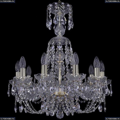 1406/10/195/XL-64/G Хрустальная подвесная люстра Bohemia Ivele Crystal