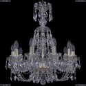 1406/10/195/XL-64/G Хрустальная подвесная люстра Bohemia Ivele Crystal