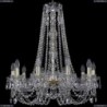 1406/10/240/h-75/G Хрустальная подвесная люстра Bohemia Ivele Crystal