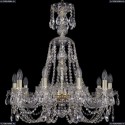 1406/10/240/XL-74/G Хрустальная подвесная люстра Bohemia Ivele Crystal