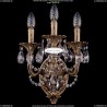 1702B/2+1/UP125IV+150/C/FP Хрустальное бра Bohemia Ivele Crystal