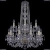 1406/10+5/195/h-75/2d/G Хрустальная подвесная люстра Bohemia Ivele Crystal