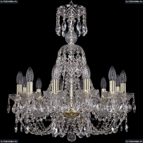 1406/12/195/XL-64/G Хрустальная подвесная люстра Bohemia Ivele Crystal