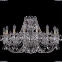 1406/16/300/Pa Хрустальная подвесная люстра Bohemia Ivele Crystal