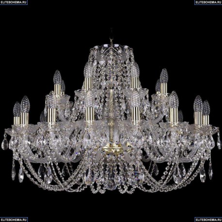 1406/16+8/300/G Хрустальная подвесная люстра Bohemia Ivele Crystal