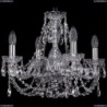 1406/4/160/Ni Хрустальная подвесная люстра Bohemia Ivele Crystal