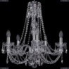 1406/5/195/h-58/Ni Хрустальная подвесная люстра Bohemia Ivele Crystal
