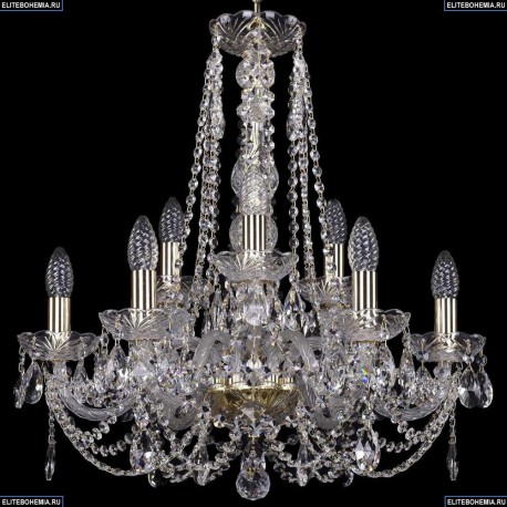 1406/6+3/195/h-58/G Хрустальная подвесная люстра Bohemia Ivele Crystal