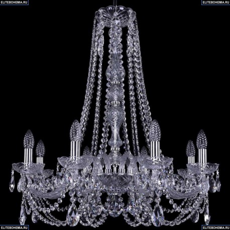 1406/8/240/h-75/Ni Хрустальная подвесная люстра Bohemia Ivele Crystal