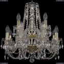 1406/8+4/160/2d/G Хрустальная подвесная люстра Bohemia Ivele Crystal
