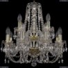 1406/8+4/160/2d/G Хрустальная подвесная люстра Bohemia Ivele Crystal