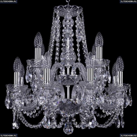 1406/8+4/160/2d/Ni Хрустальная подвесная люстра Bohemia Ivele Crystal