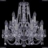 1406/8+4/160/2d/Ni Хрустальная подвесная люстра Bohemia Ivele Crystal
