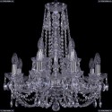 1406/8+4/195/h-60/Ni Хрустальная подвесная люстра Bohemia Ivele Crystal