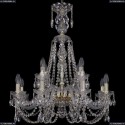 1406/8+4/240/XL-78/G Хрустальная подвесная люстра Bohemia Ivele Crystal
